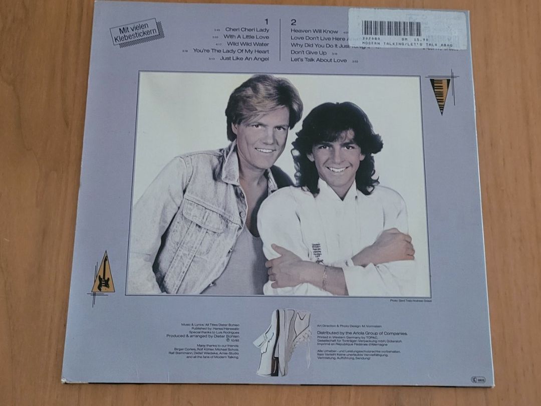 Schallplatten: LP  Modern Talking – Gebraucht aus Martigny von MZ-67 1