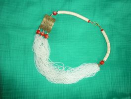 collier en perles de rocailles bohème chic ESTIVAL femme