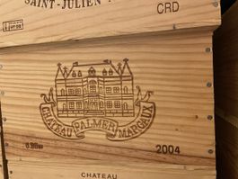 Château Palmer 2004, Margaux/Bordeaux,6er-OHK aus Klimakelle