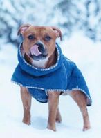 Hurtta Quilted Jacket Gr 60 XL, blau