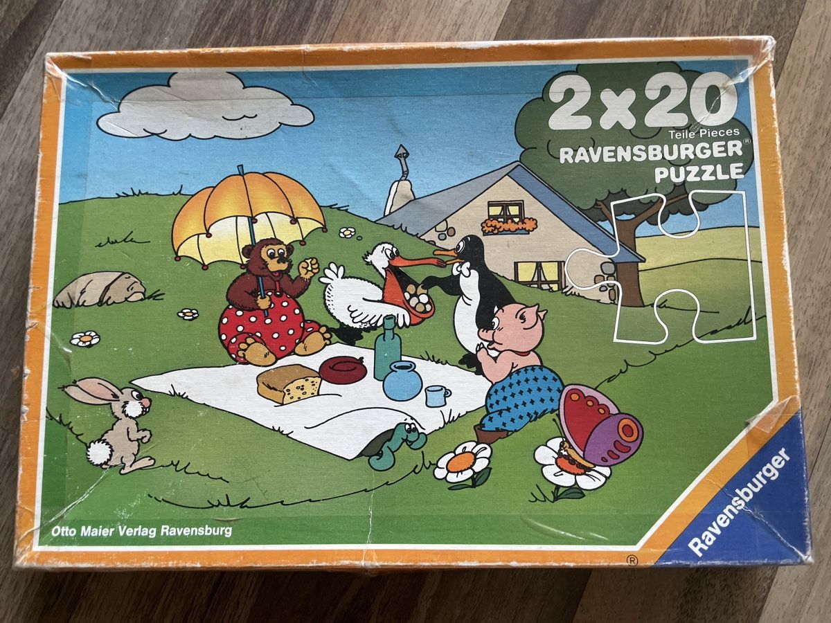 Ravensburger Puzzle: Ravensburger Puzzle 2x20 Teile Petzi – Usato da Birr venduto da himmelblau015 2