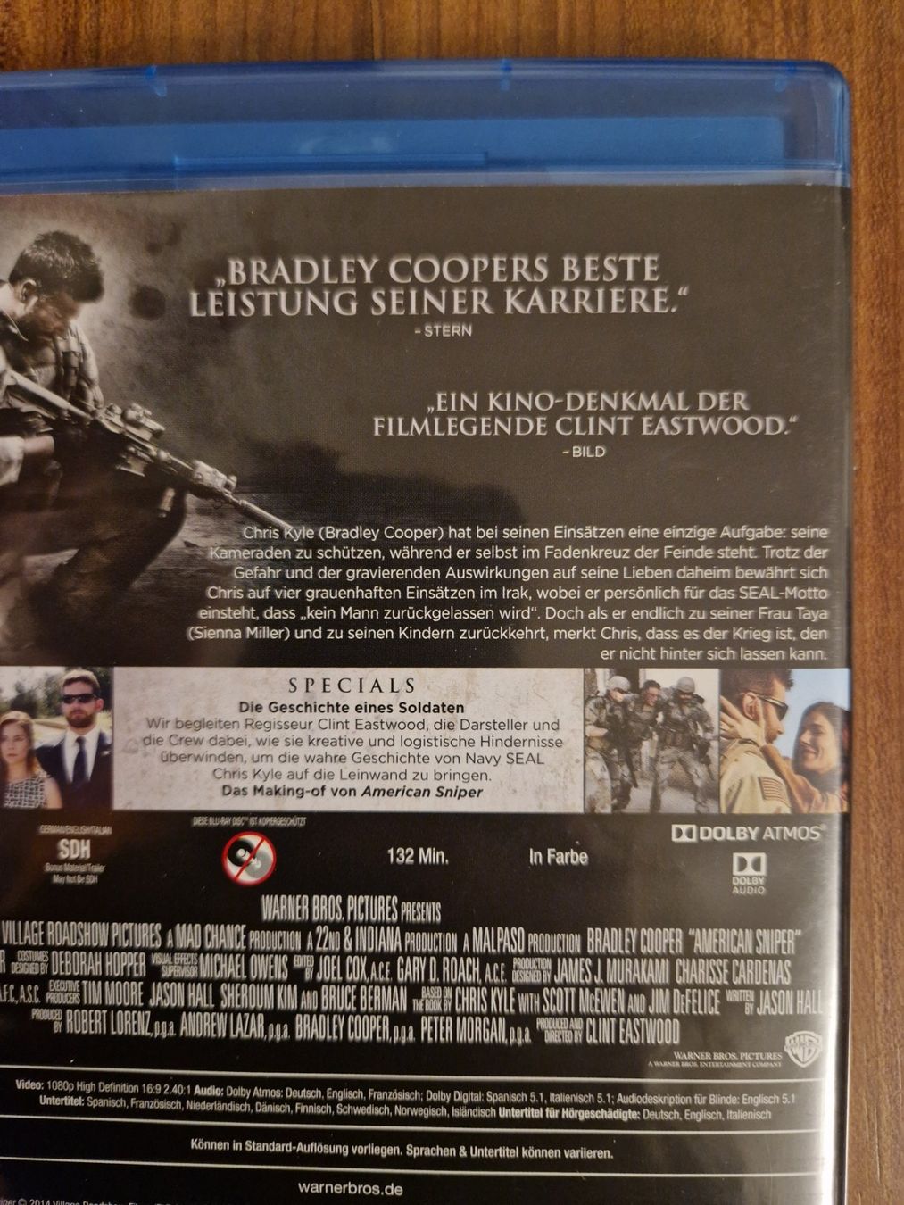 Alle DVDs: American Sniper, blu-ray, Krieg Historie – Gebraucht aus Thayngen von Lan222 2