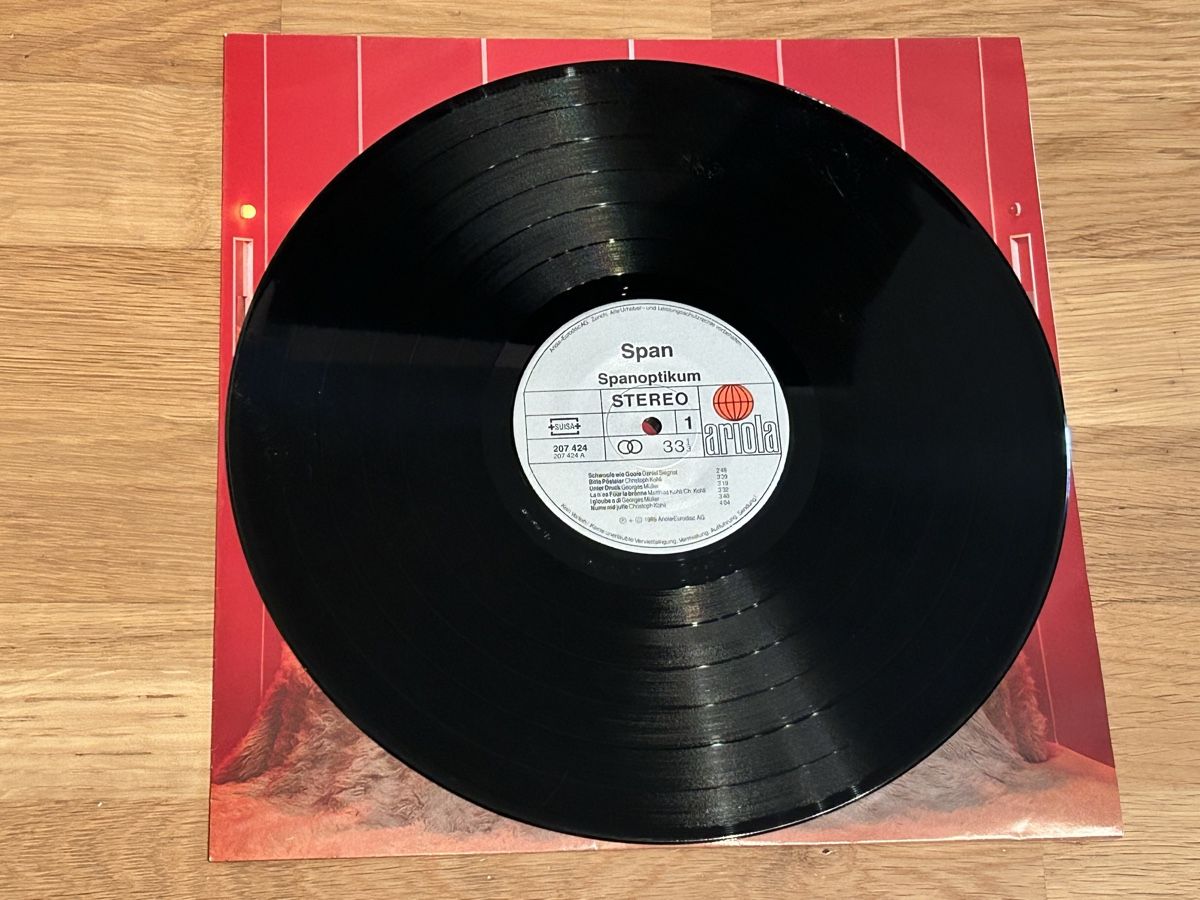 Vinyles: Span. 1985. Spanoptikum – D'occasion à Faulensee par Mizuno06 4