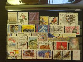 Belgien Briefmarken 1987-1989 gestempelt