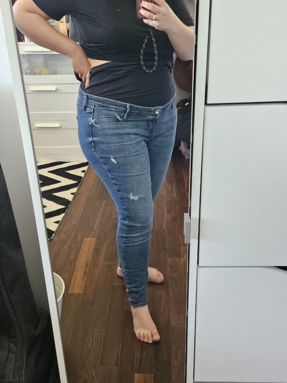 Jeans: River island maternity jeans – Nuovo (secondo la descrizione) da Affoltern am Albis venduto da Katarinushka