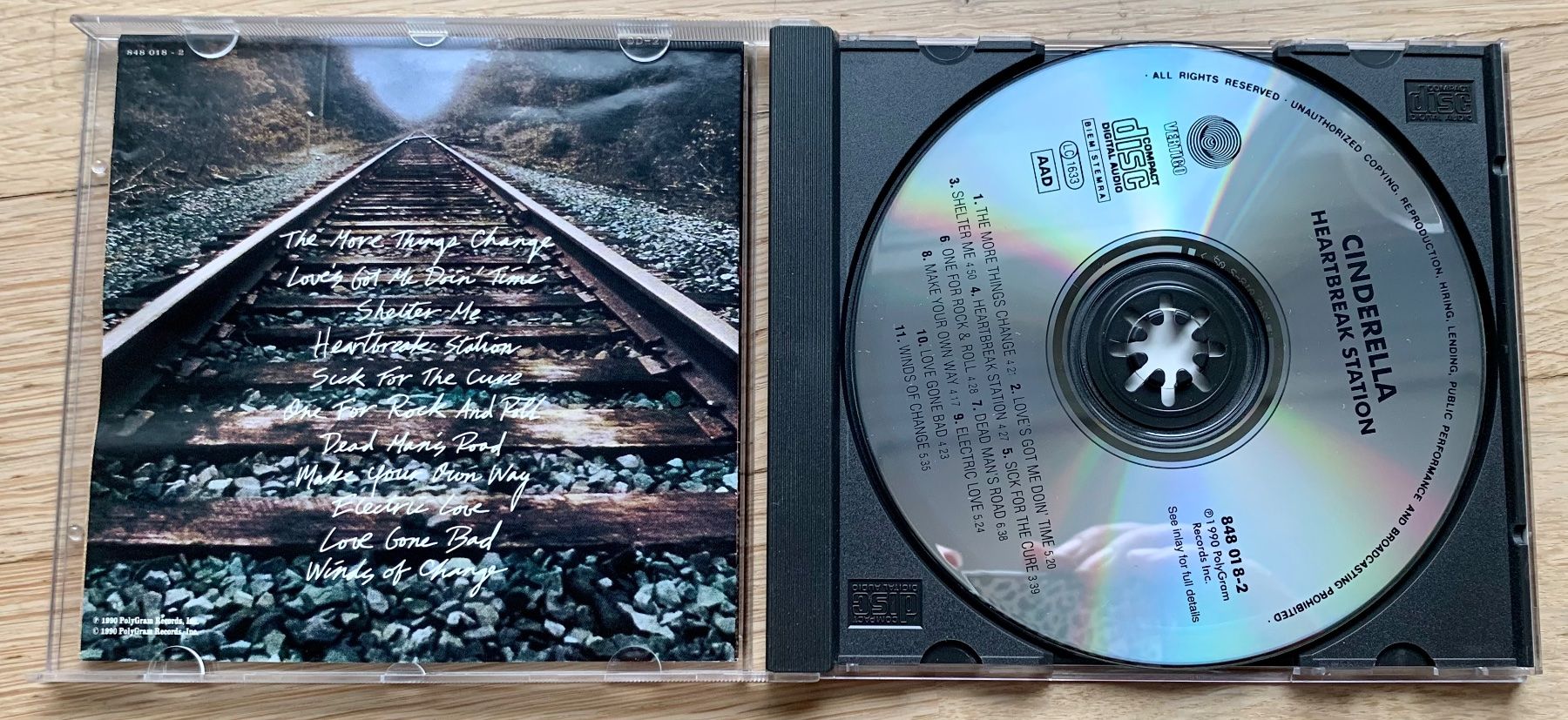 CDs: Cinderella heartbreak station – Gebraucht aus Zürich von  1