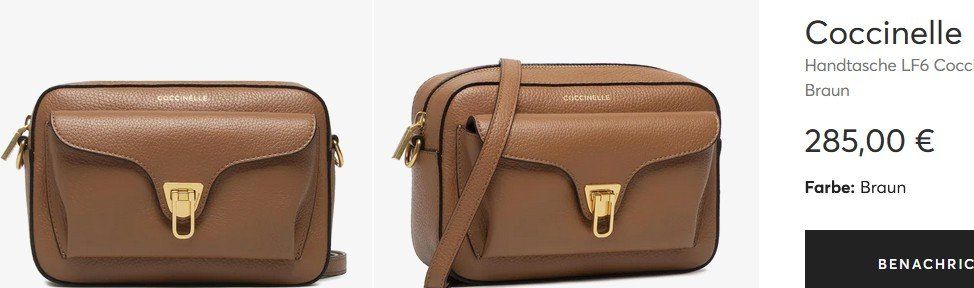 Coccinelle Borse da donna: Coccinelle Tasche / sac – Usato da Collonges venduto da arashee 2