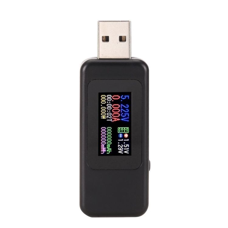 USB Tester Multimeter - 4-30V 0-8A Kapazitätsmesser Für Powerbanks & Ladegeräte