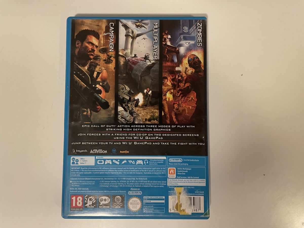 Nintendo Giochi: Call of duty black ops 2 – Usato da Susch venduto da Ascaso 1
