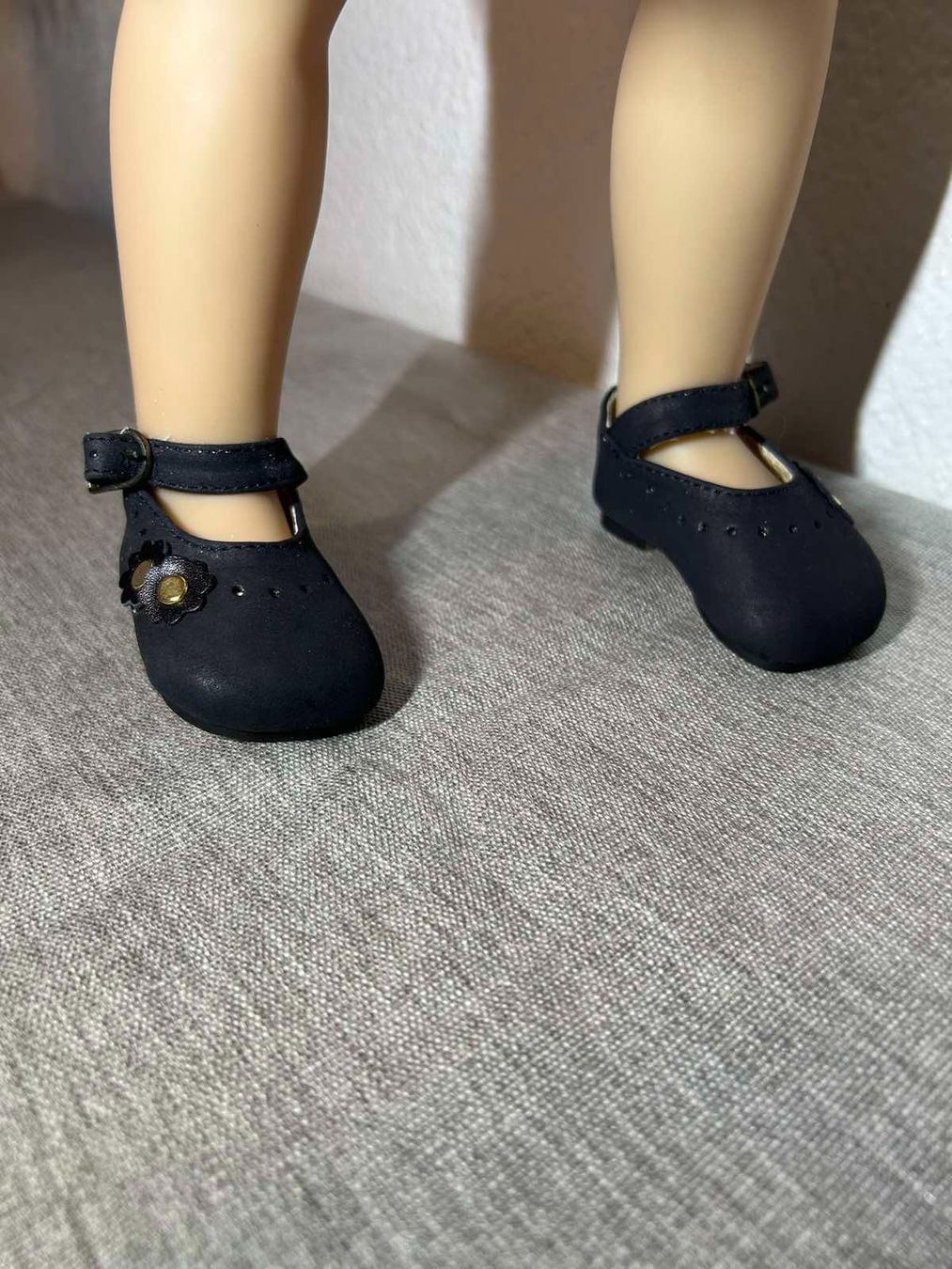 Poupées: Neue Schuhe aus Leder, ca. 8 cm. – Neuf (Voir description) à Wil SG par Nvik 4