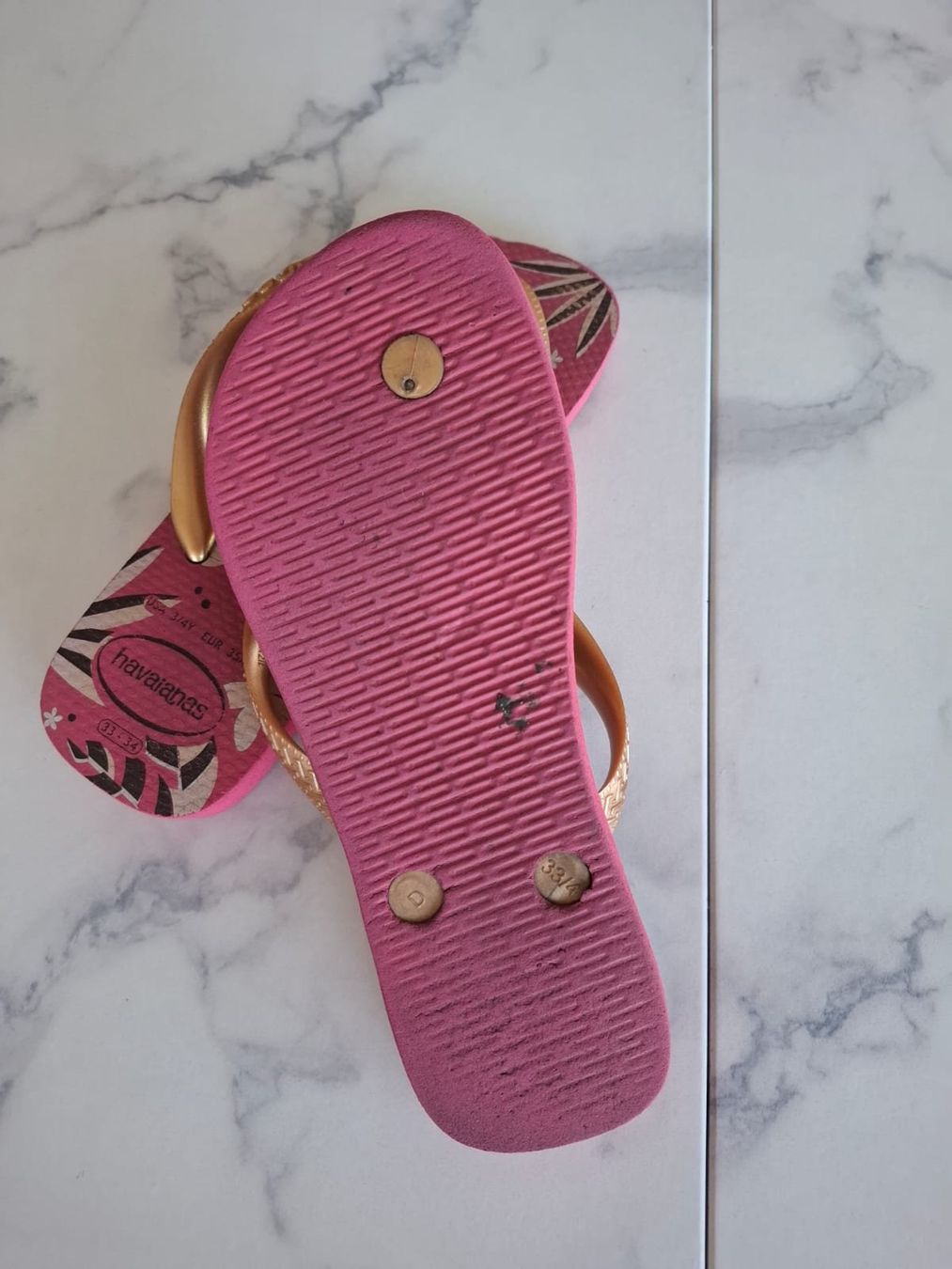 Havaianas Scarpe per ragazze: Havaianas Flipflops Pink Leopard Gr.EUR 35-36 – Usato da Massagno venduto da Michaela.F 4