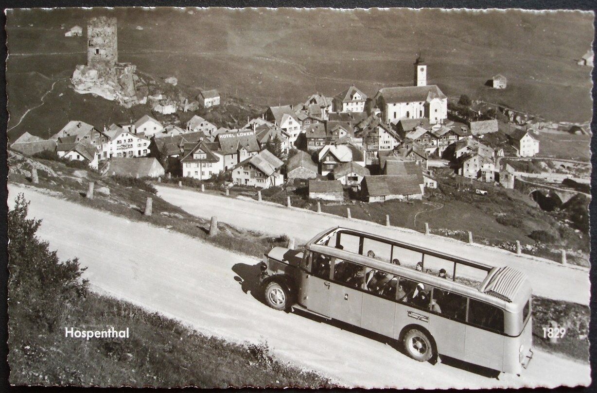 Cartes postales: HOSPENTAL Postauto – Neuf (Voir description) à Jona par philajona