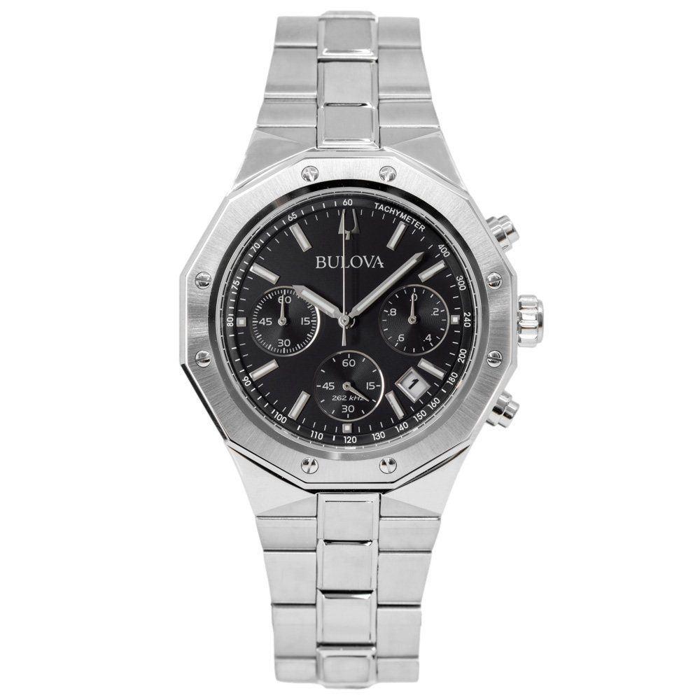 Bulova Orologi: Bulova Men's 96B410 Octagon Precisionist Quartz – Nuovo e nell'imballaggio originale da Schindellegi venduto da harveystore 2