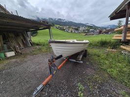 Fischerboot inkl. Anhänger