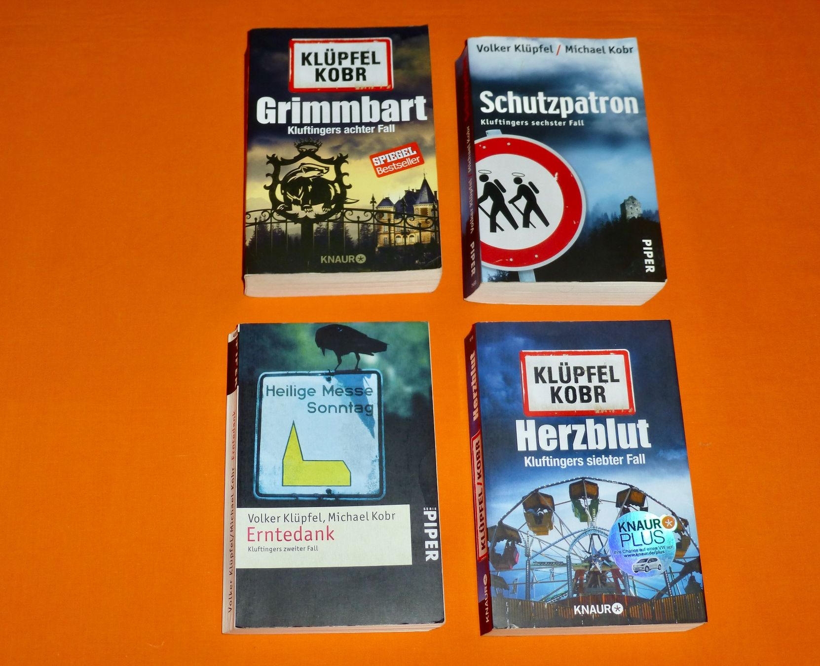 Libri: Klüpfel Kobr / 4 Kluftinger Kriminalromane – Usato da Langnau am Albis venduto da Maugli