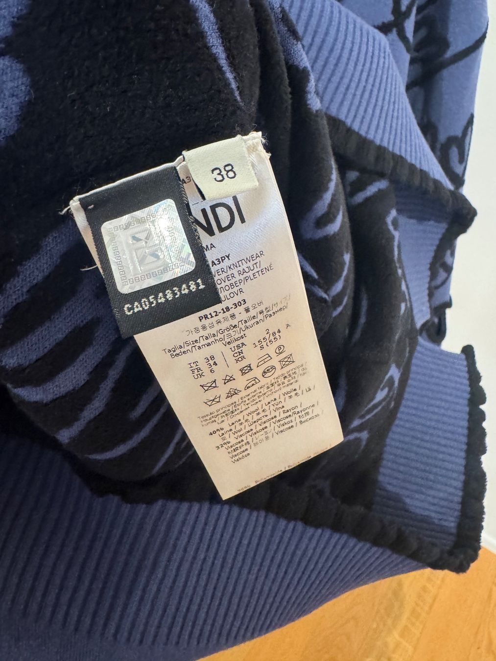 Fendi Vestiti: FENDI KLEID BLUE – Nuovo (secondo la descrizione) da Schwyz venduto da bofb 3