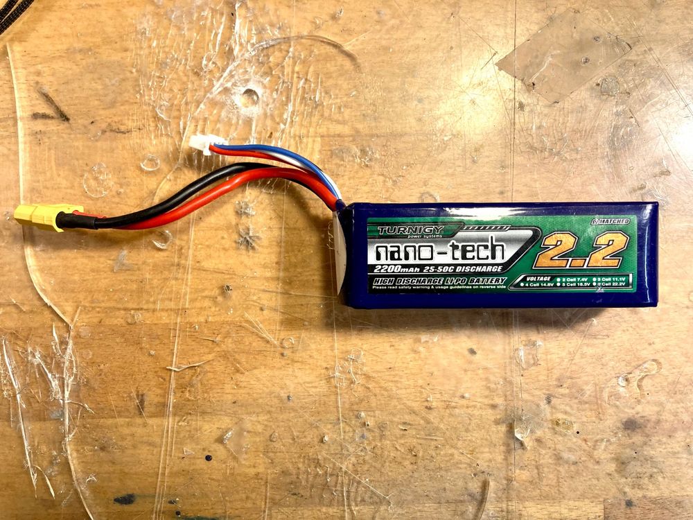 1x Lipo Turnigy-nano-tech-2200mAh-3S-25-50C | Kaufen Auf Ricardo