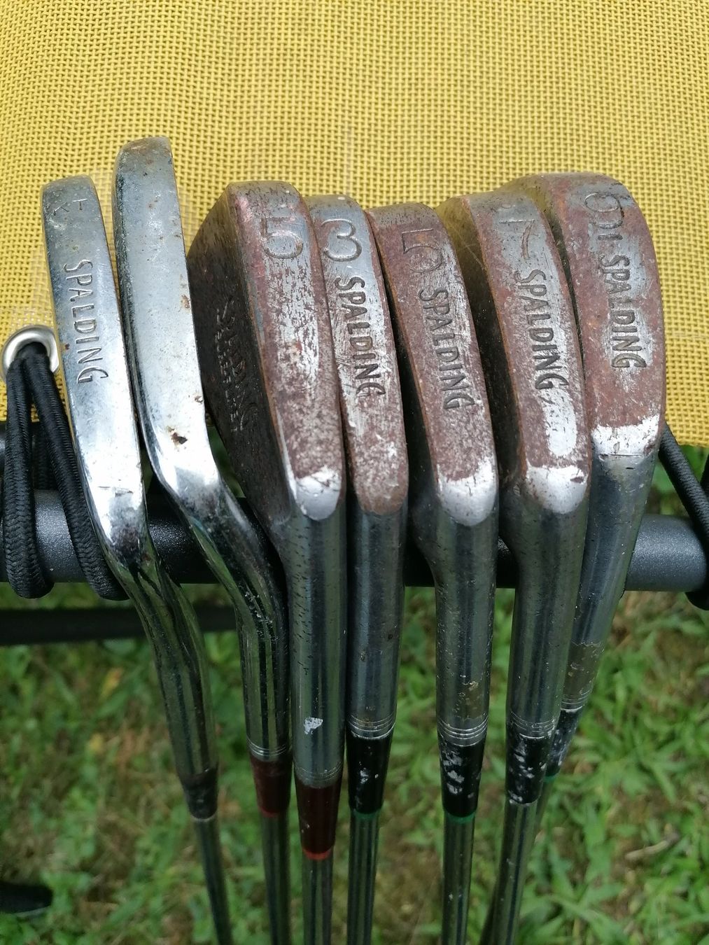 Spalding Mazze & Set: Set vintage Spalding Golfschläger – Usato da Binningen venduto da Smile-46 7