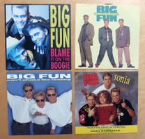 BIG FUN - 4 VINYL SINGLES (NM)