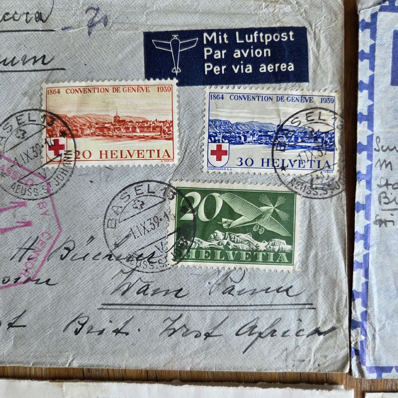 Tutti i francobolli: 6 Tolle Briefmarken-Couvert – Usato da Stans venduto da Ducati16 6