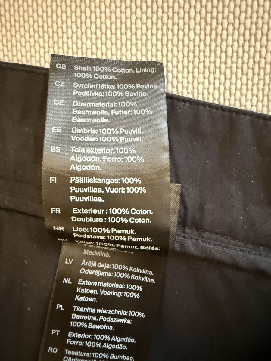 Cos Pantaloni: COS Sommerhose / schwarz/ Gr.36 – Usato da Zürich venduto da secondhandpassion 3