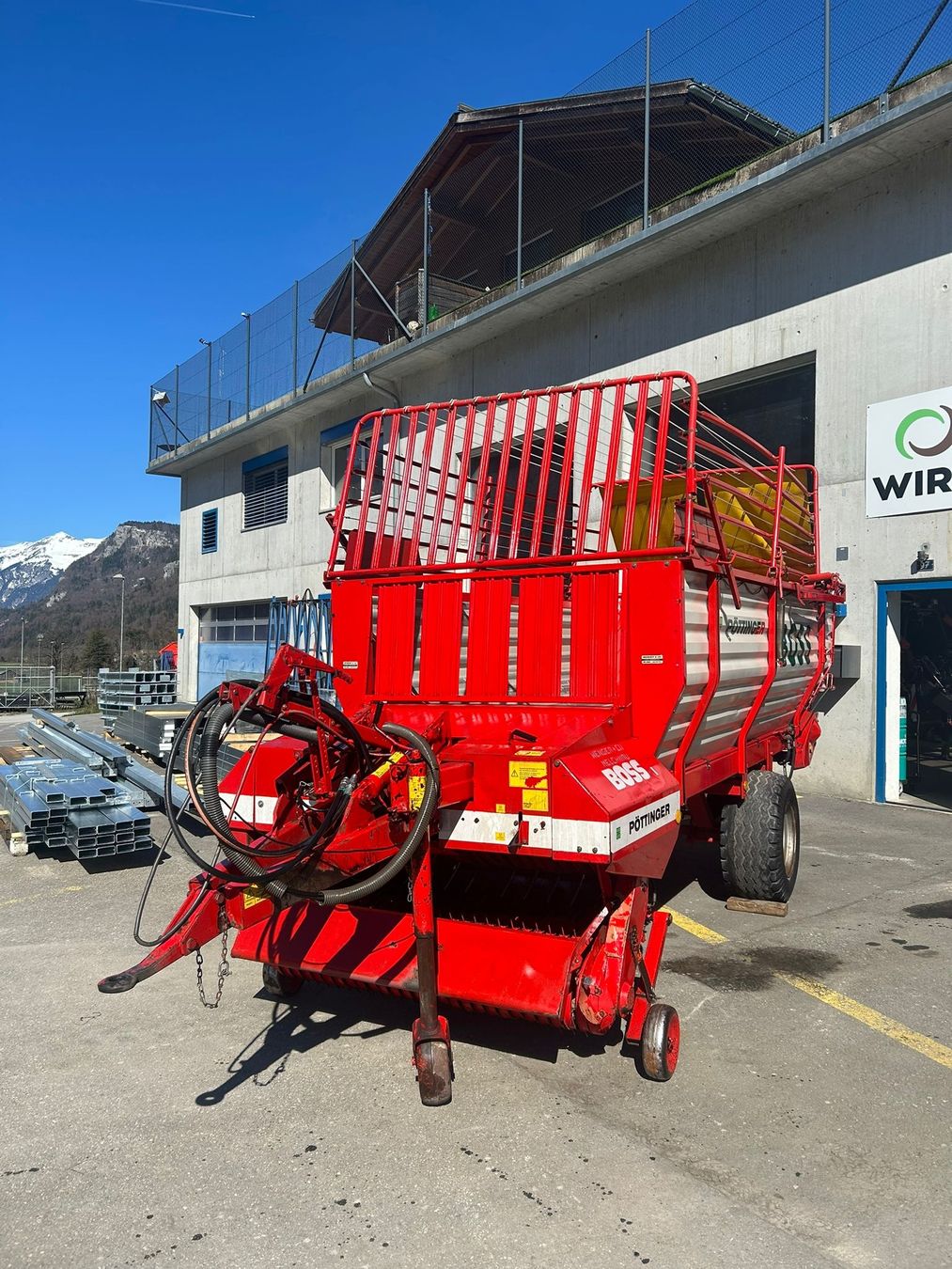 Tutte le macchine: Ladewagen Pöttinger – Usato da Brienz BE venduto da Mich_1994