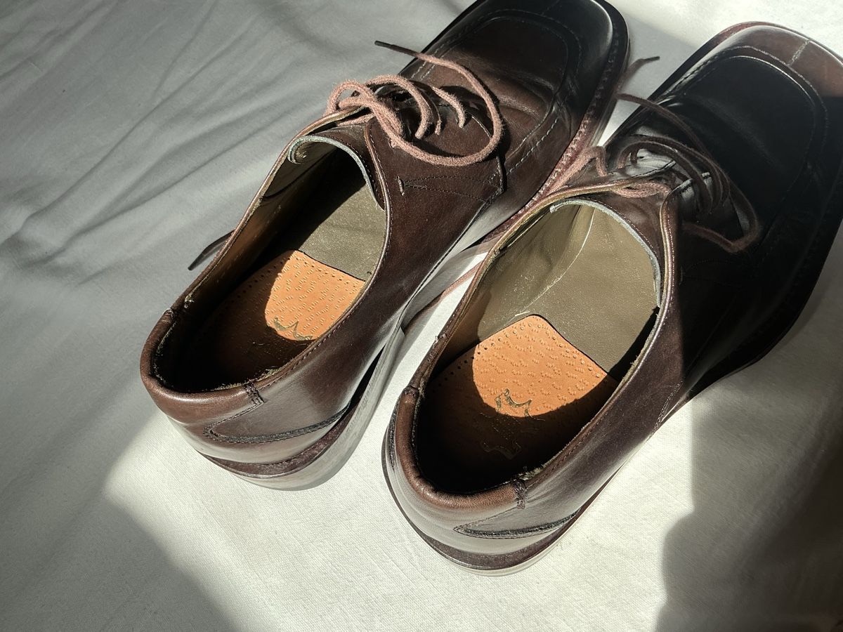 Scarpe da uomo: Lederschuh Handmade Grösse 7.5 bzw. 41-42 – Usato da Rafz venduto da Cugnauls 4