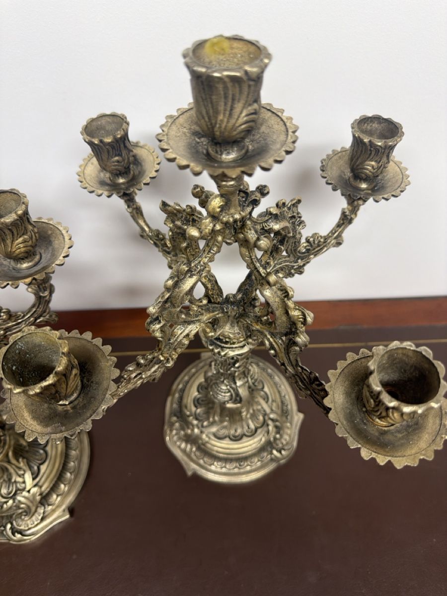 Portacandele: Paire de chandeliers – Usato da Bôle venduto da K200C 7