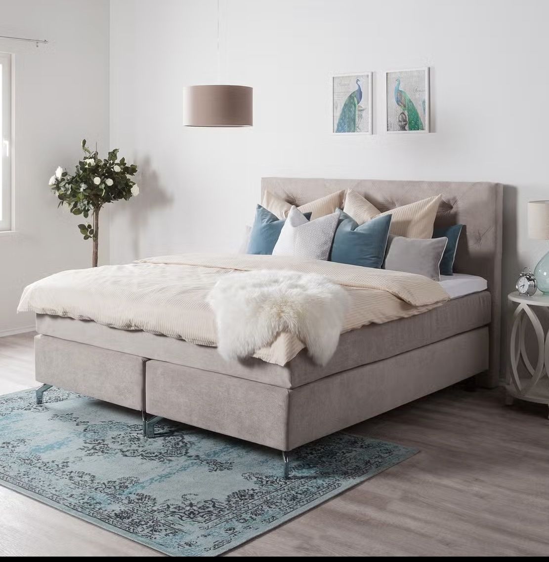 Letti: Boxspringbett 160 x 200cm – Nuovo (secondo la descrizione) da Zuchwil venduto da celixne 6