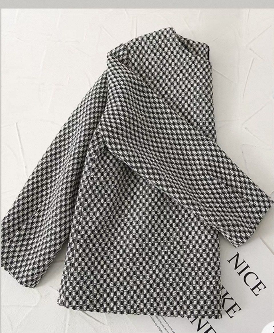Top: Checkered Spring topChic! As new. S – Nuovo (secondo la descrizione) da Basel venduto da 550_ckp6 4