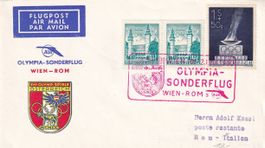 Olympia-Sonderflug AUA Wien - Rom 1960