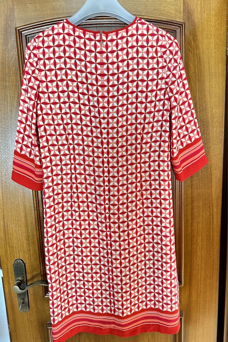 Basler Vestiti: Basler Sommer Kleid, Gr. 36, Rot/Weiss gemustert – Usato da Menziken venduto da cla_8qfq 3