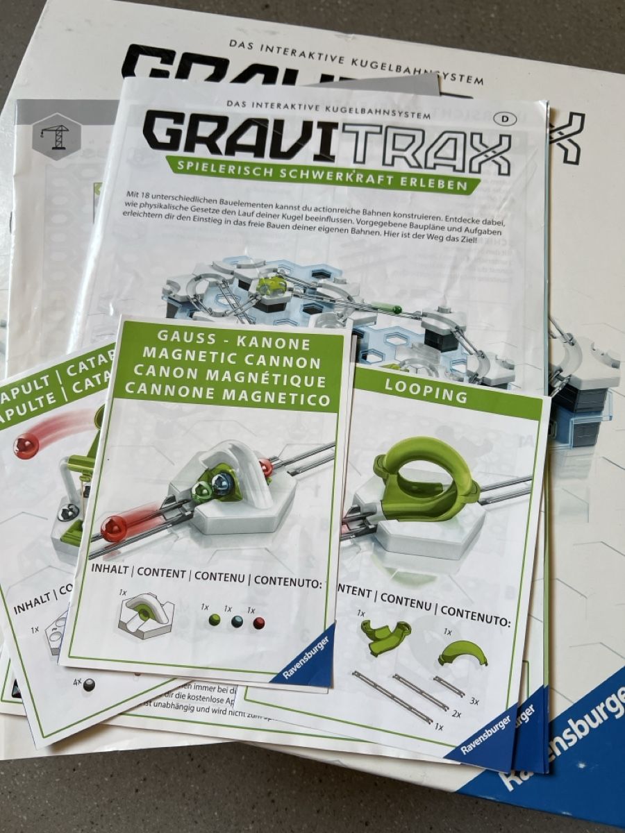Giochi: Gravitrax Starter-Set (erweitert) mit Kugeln, CH-Version – Usato da Grüt (Gossau ZH) venduto da BOOOTSY 4