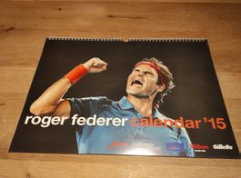 Roger Federer Kalender 2015 - Jahr des Davis-Cup-Sieges