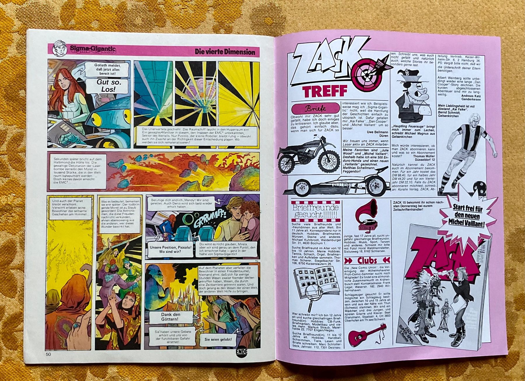 Fumetti: Zack Heft Nr 14 von 1980 – Usato da Endingen venduto da nathan05 8