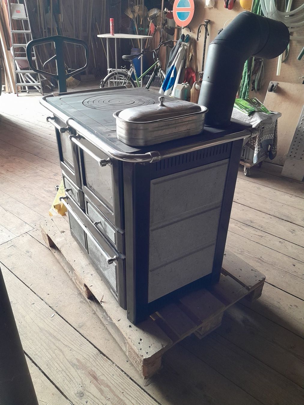 Cucine: Kochherd/Backofen mit Holzfeuerung Westminster – Usato da Meggen venduto da casa_del_lupo 1