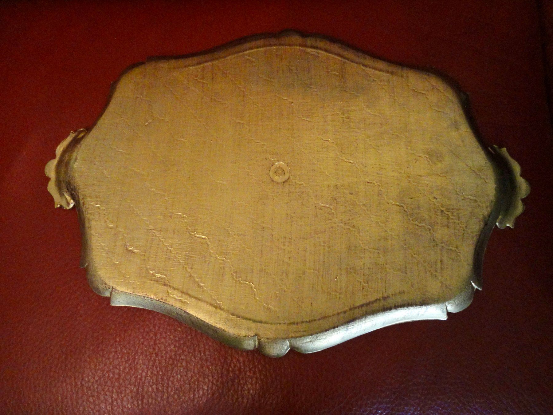 Piatti di portata: Dekorative Vintage Serviertablett mit Alpenblumenmuster. – Usato da WÄDENSWIL venduto da katti01 3