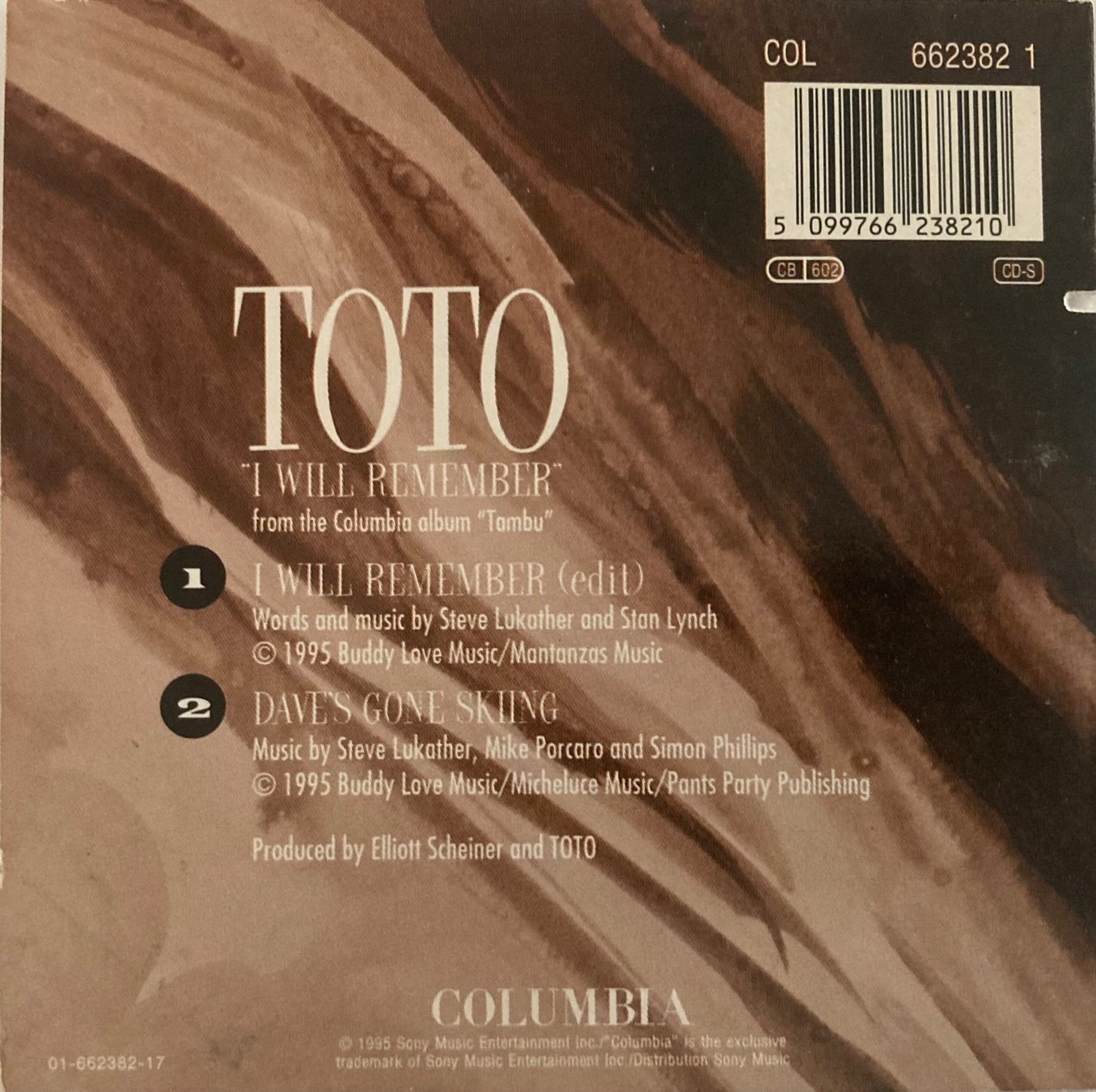 CDs: TOTO - I WILL REMEMBER – Gebraucht aus Poliez-Pittet von Newtown-Records 1