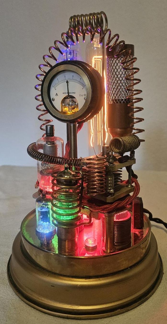 Lampes: Steampunk Lampe – D'occasion à Collonges par arashee 3