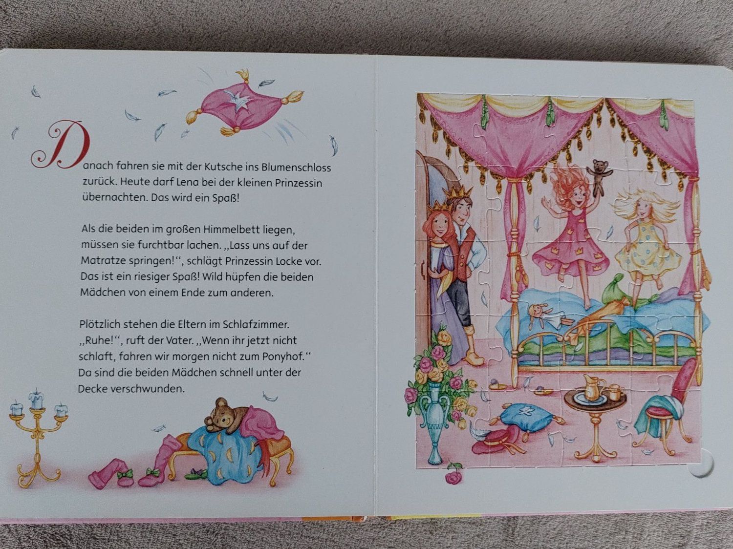 Libri: Puzzlebuch Die kleine Prinzessin – Usato da Strengelbach venduto da Phorensic_30 4