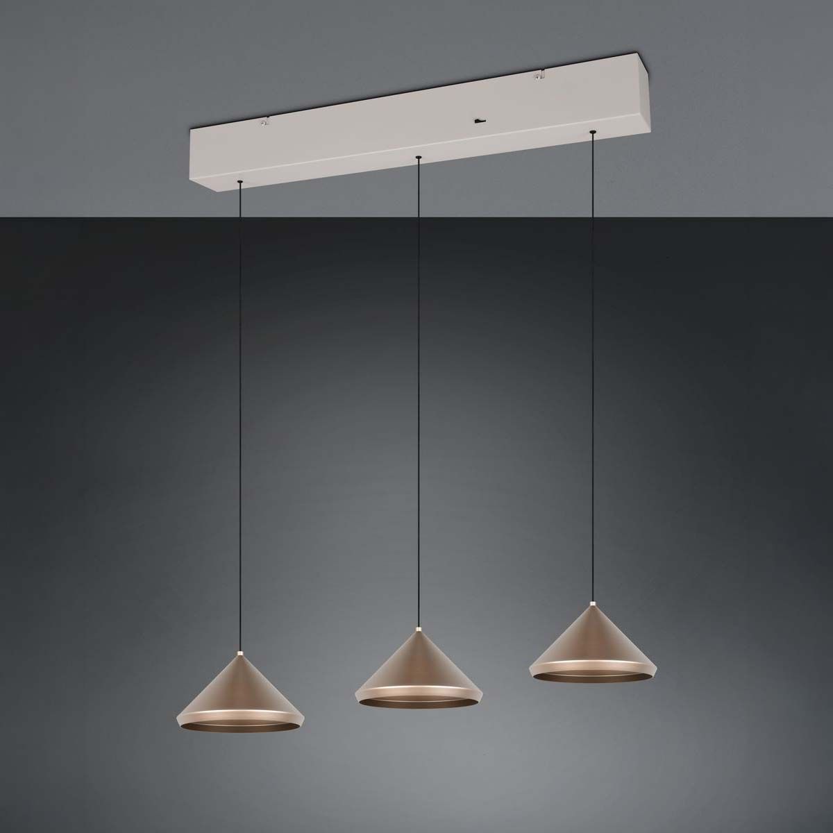 Lampadari & plafoniere: LED Pendelleuchte, Coffee, 70 cm x 18 cm – Nuovo (secondo la descrizione) da Kreuzlingen venduto da Smart-Light 6