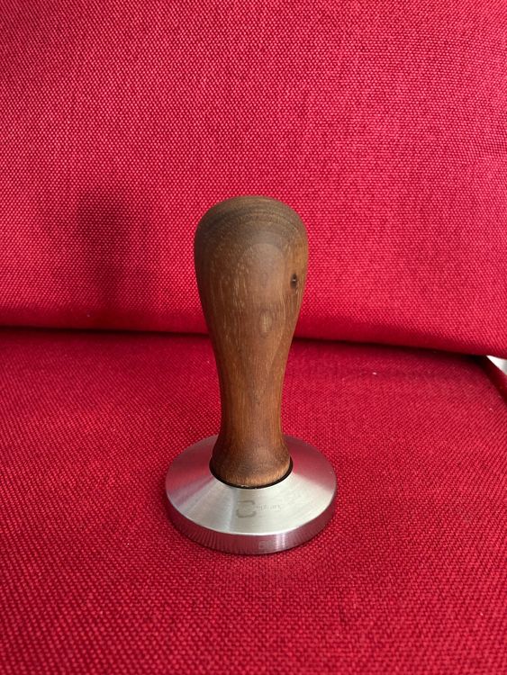 Concept-Art Elegance Nuss-Stempel 51 Mm Flach - Professionell Für Kaffeeliebhaber