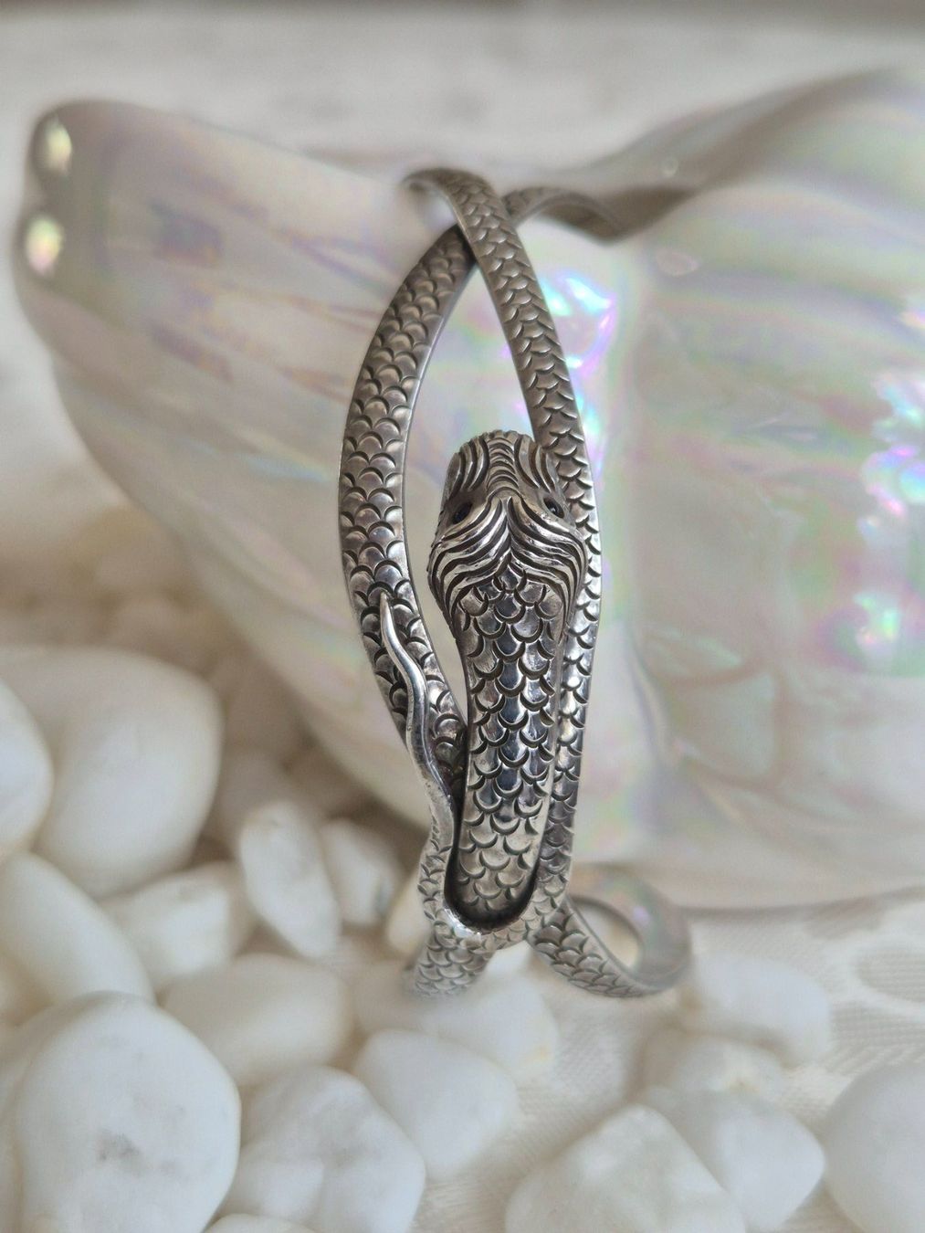 Bracciali & Braccialetti: Oberarmband Schlange Silber 925 – Usato da Dielsdorf venduto da kumsch 1