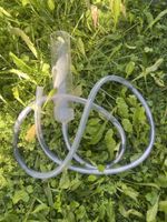 Absaugschlauch mit Kunststoffrohr transparent gebraucht