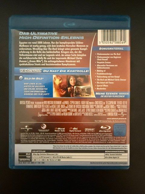Alle DVDs: THE SCORPION KING **** DWAYNE - THE ROCK - JOHNSON – Neu (gemäss Beschreibung) aus Wollerau von NERO7000 1