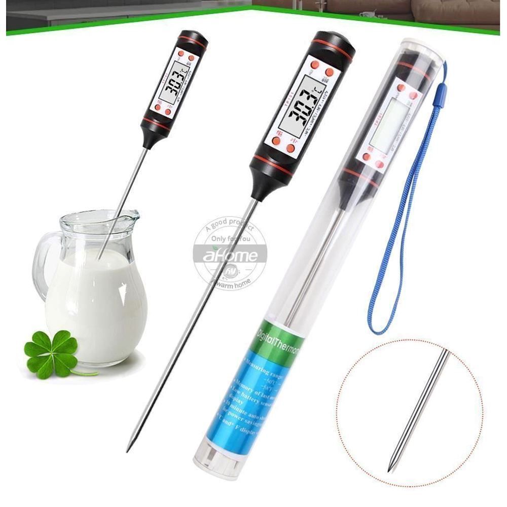 Altro per la casa: Digital Thermometer Fleisch Grill Milch Küche Baby – Nuovo e nell'imballaggio originale da Chiasso venduto da online.shop 1