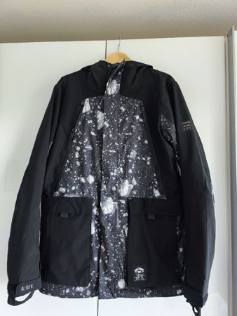 Anorak Billabong schwarz grau weiss M