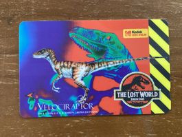 Telefonkarte Singapur. The lost world. Saurier