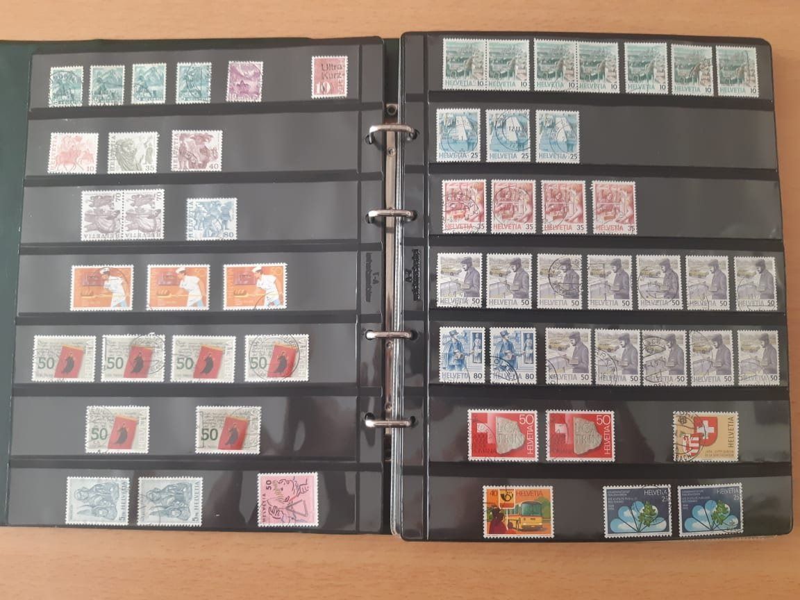 Alben: Schweizer Briefmarken und Sammlerbrief – Gebraucht aus Dulliken von Airliner2 3