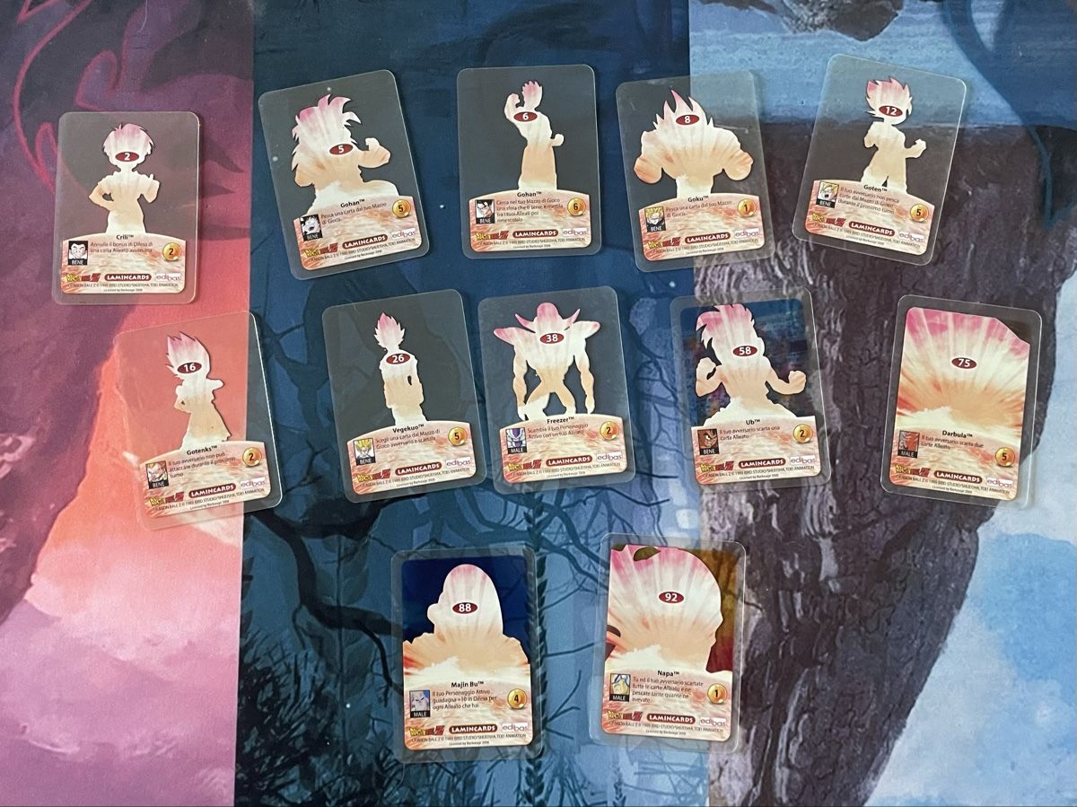 Cartoline: LaminCards Dragon Ball Z Lotto – Usato da S. Pietro venduto da fil_yhb9 1